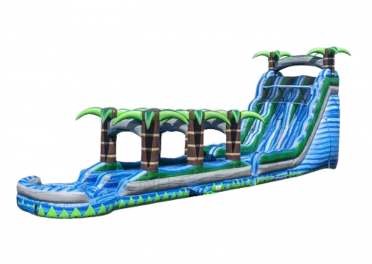 22' Tropical Dual Lane w/ 33' Slip-N-Slide