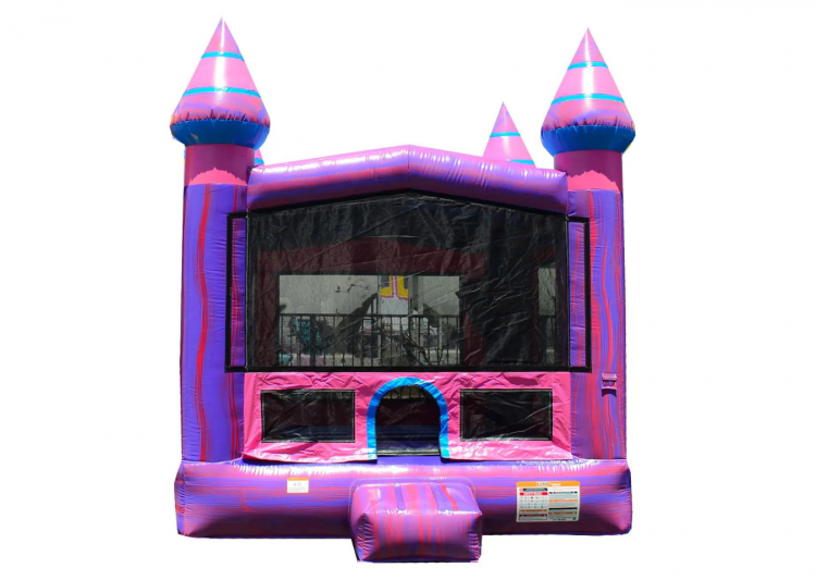 Pink and Purple Bounce House