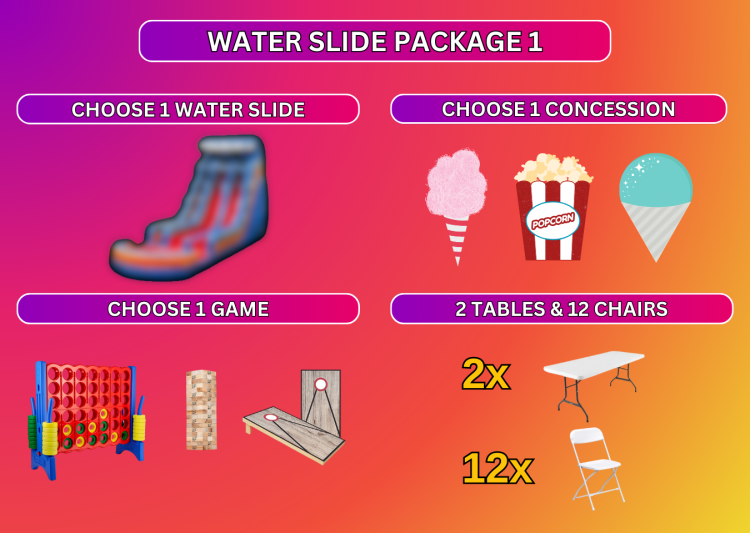 Water Slide Packages