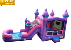 PurPink Castle Double Lane Combo