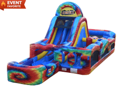 60' Tie Dye Xtreme Obstacle Course