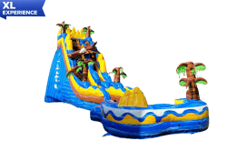 25' Oasis Slide Water Slide